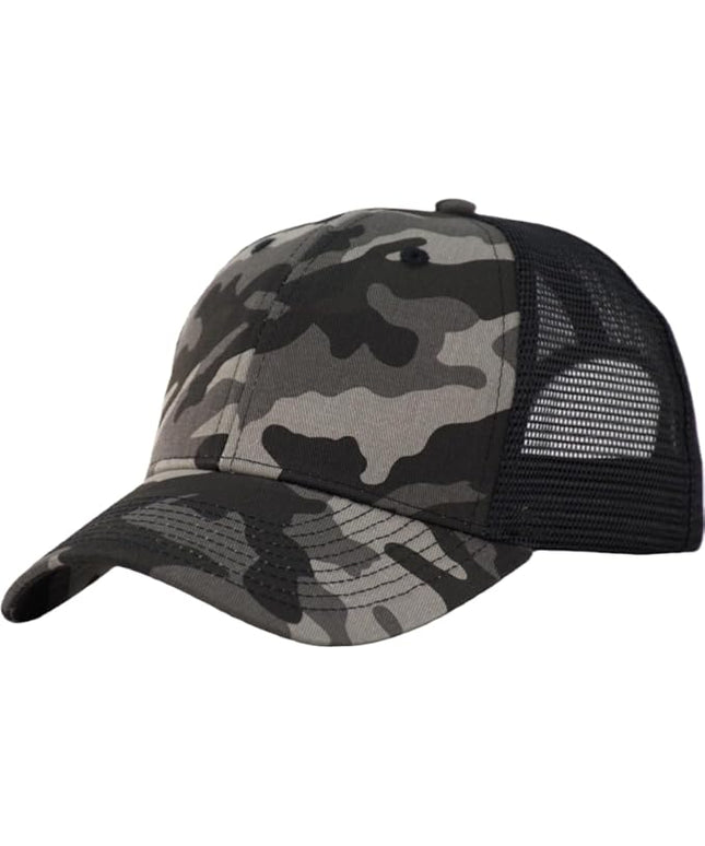 TSSGBL M, L, XL, XXL Snapback Trucker Hats Baseball Caps Adjustable Blank Mesh Back Ball Caps for Men Women