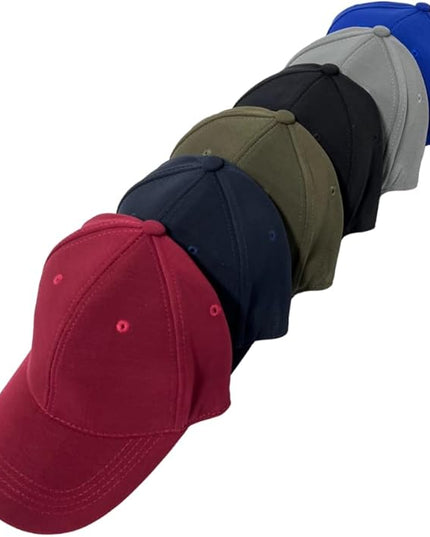 Unisex Stretch Fit Athletic Fitted Baseball Cap - Perfect for Outdoor Activities