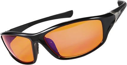 100% Blue Light Blocking Glasses - Women + Men - Better Sleep - Anti Eye Strain Protection - Computer Screens Gaming