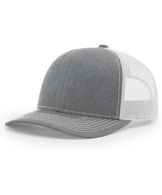 Richardson 112 Classic Six-Panel Adjustable Snapback Trucker Cap | Bulk Packs Available