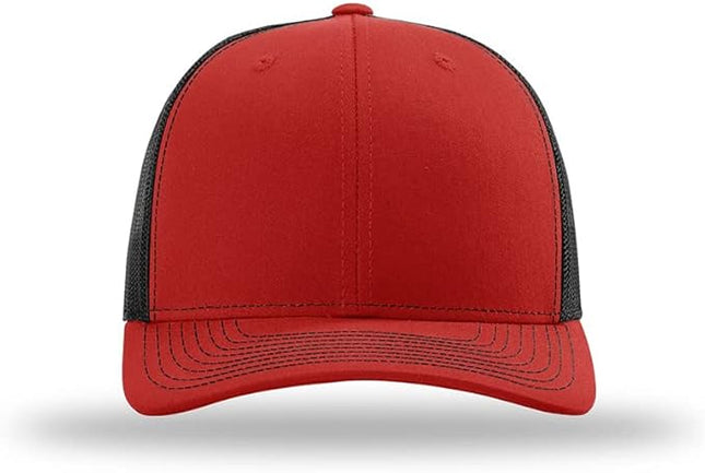 Richardson 112 Classic Six-Panel Adjustable Snapback Trucker Cap | Bulk Packs Available