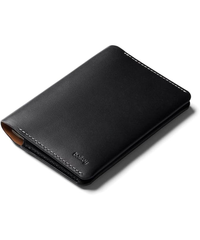 Bellroy Passport Cover (slimline travel wallet/pouch with card slots and space for cash plus travel documents) - Black
