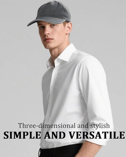 24 Pcs Trucker Hats Bulk Beach Hats for Men Mesh Back Ball Cap Rugged Classic Baseball Trucker Cap for Men and Women