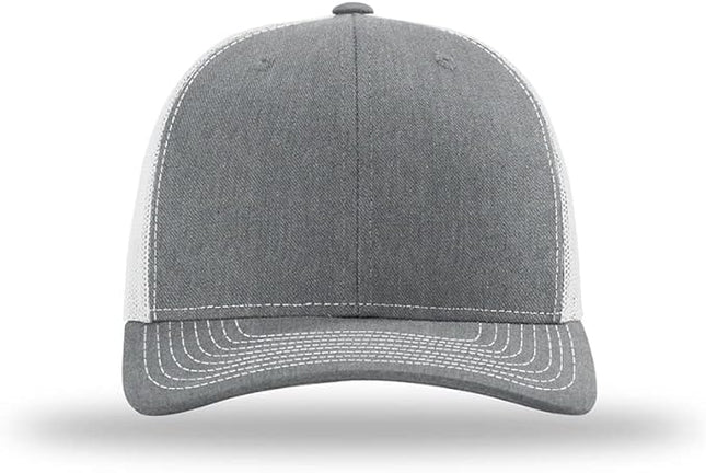 Richardson 112 Classic Six-Panel Adjustable Snapback Trucker Cap | Bulk Packs Available