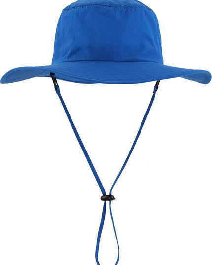 Home Prefer UPF50+ Mens Sun Hat Wide Brim Fishing Hat Womens UV Protection Cap Breathable Mesh Safari Gardening Bucket Hat