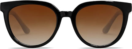SOJOS Trendy Cat Eye Round Polarized Sunglasses for Women Fashion UV Protection Sunnies Sunglasses SJ2175