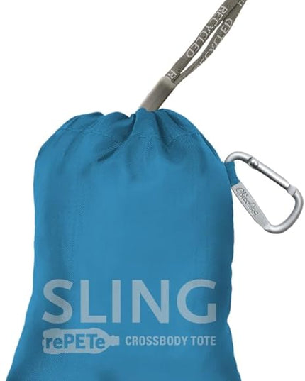 ChicoBag Sling rePETe + Refine | Eco-friendly Messenger-Style Reusable Tote Bag