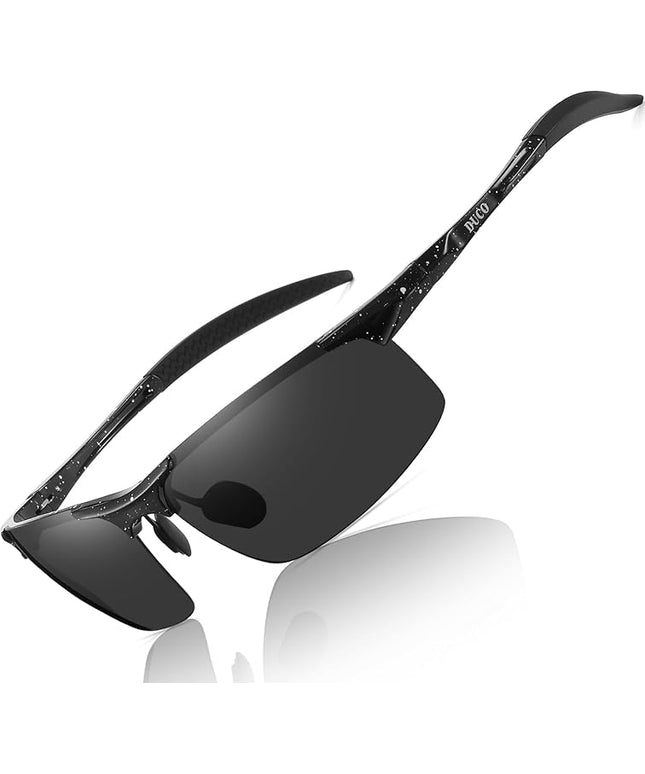 DUCO Mens Sports Polarized Sunglasses UV Protection Sunglasses for Men 8177s