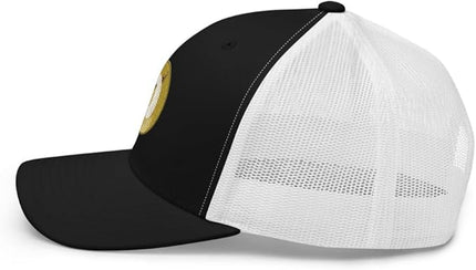 Dogecoin Crypto Embroidered Logo Trucker Cap