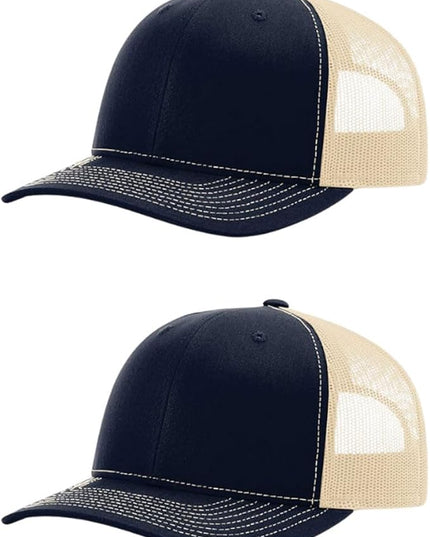 Richardson 112 Classic Six-Panel Adjustable Snapback Trucker Cap | Bulk Packs Available