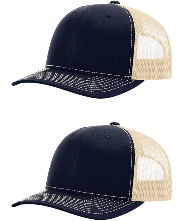 Richardson 112 Classic Six-Panel Adjustable Snapback Trucker Cap | Bulk Packs Available