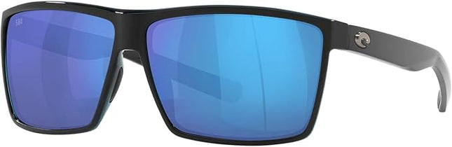 Costa Del Mar Men's Rincon Fishing and Watersports Rectangular Sunglasses