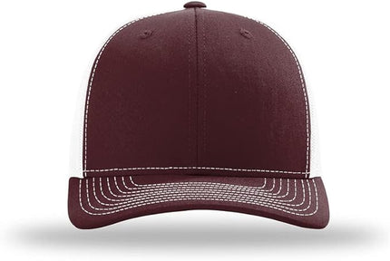 Richardson 112 Classic Six-Panel Adjustable Snapback Trucker Cap | Bulk Packs Available