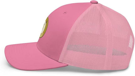 Dogecoin Crypto Embroidered Logo Trucker Cap