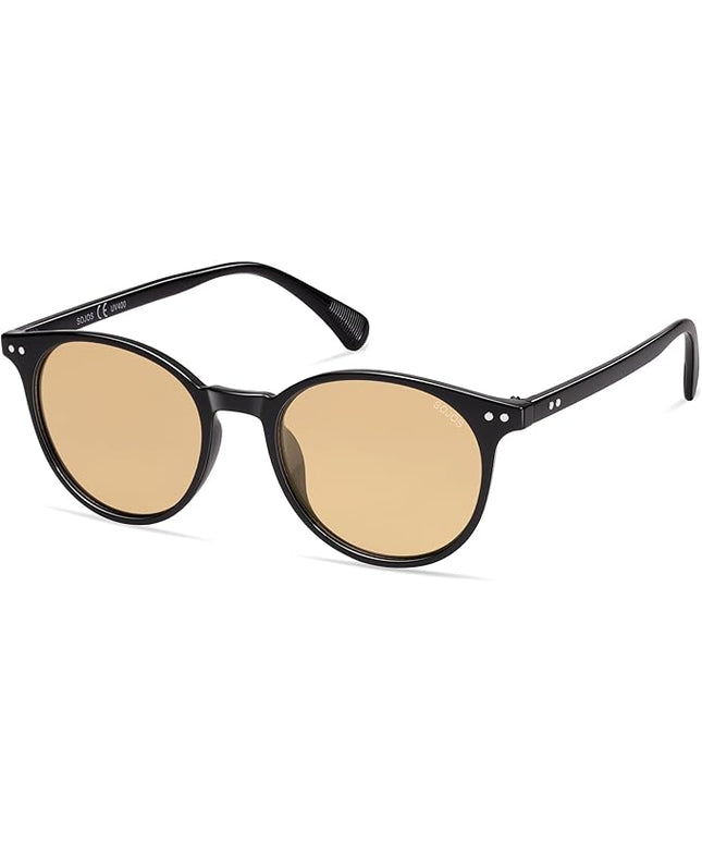 SOJOS Small Round Classic Polarized Sunglasses for Women Men Vintage Style UV400 Lens MAY SJ2113