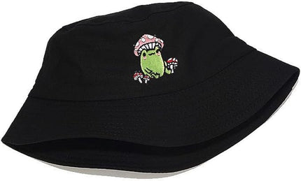 XYIYI Fashion Embroidery Bucket Hat Cotton Beach Fisherman Hats for Women Girls