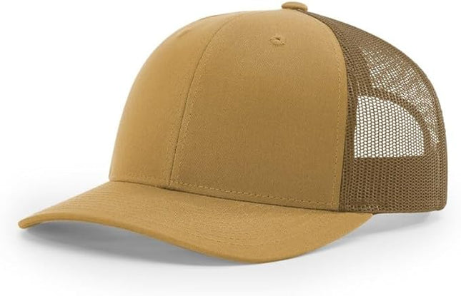 Richardson 112 Classic Six-Panel Adjustable Snapback Trucker Cap | Bulk Packs Available