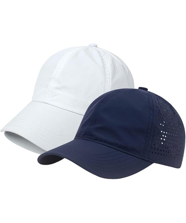 VOASTEK Running Hats for Men Baseball Cap Outdoor Essentials Runner Hat Jogging Cap Tennis Golf Workout Hats