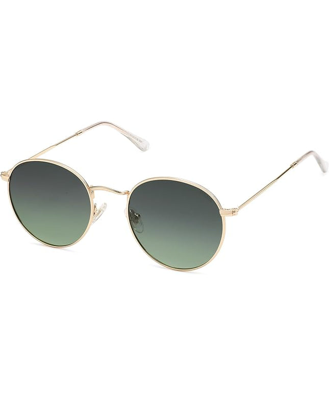 SOJOS Small Round Polarized Sunglasses for Women Men Classic Vintage Retro Shades UV400 SJ1014