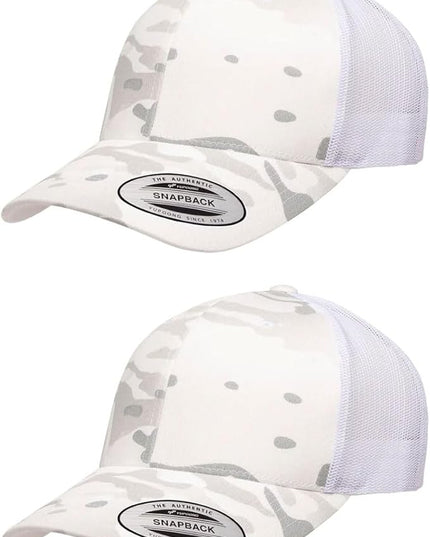 Yupoong Classic Premium Mesh 6 Panel Retro Trucker Cap | Mid Profile Snapback | OSFA | Bulk Pack Available