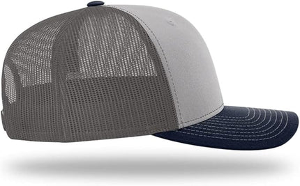 Richardson 112 Classic Six-Panel Adjustable Snapback Trucker Cap | Bulk Packs Available