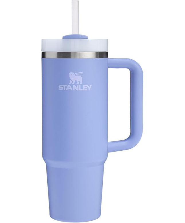 STANLEY Quencher H2.0 Tumbler with Handle and Straw 30 oz | Flowstate 3-Position Lid | Cup Holder Compatible for Travel | Insulated Stainless Steel Cup | BPA-Free | Hydrangea