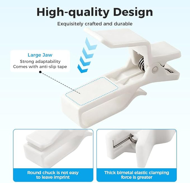 Movable Cord Holder for Nightstand, 2026 New Upgrade Cord Organizer Holder, Cable Organizers USB Cable Holder Wire Organizer Cord Clips, Cable Hider for Home, Office,Cubicle Accessories (6, Black)