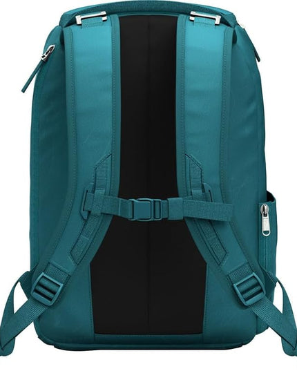 Db Journey Ramverk Backpack - Durable Travel Backpack with Laptop Compartment & Pockets for Work, Luggage Backpack with Roller Bag Hook Up System, 21L - Midnight Teal