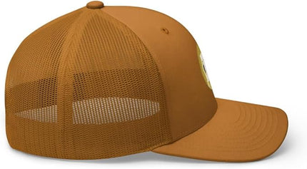 Dogecoin Crypto Embroidered Logo Trucker Cap