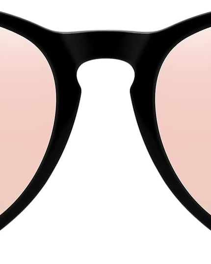 WOWSUN Retro Polarized Sunglasses Womens 2026 Trendy Round Classic Glasses