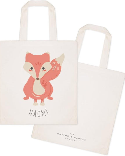 The Cotton & Canvas Co. Animal Tote and Handbag for Kids, Teens and Adults
