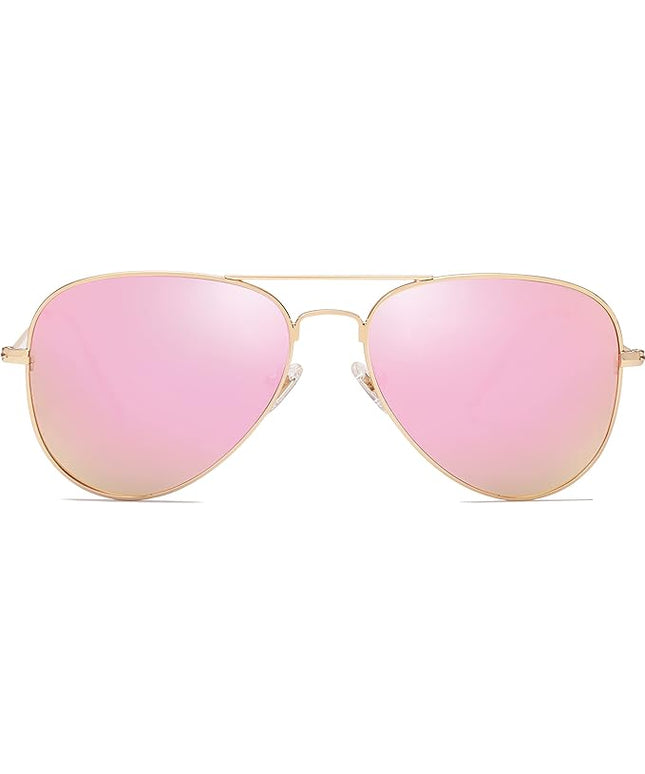 SOJOS Classic Aviator Polarized Sunglasses for Men Women Vintage Retro Style