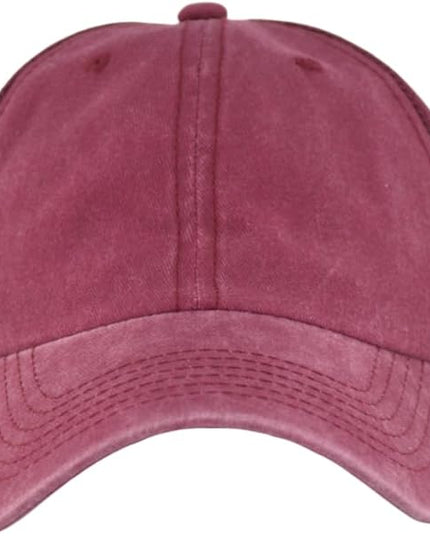 CYGTE Distressed Soft Trucker Hat | XL/XXL Available | Unstructured Vinatge Washed Snapback Baseball Cap for Men Women