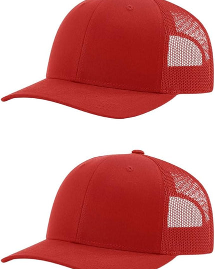 Richardson 112 Classic Six-Panel Adjustable Snapback Trucker Cap | Bulk Packs Available