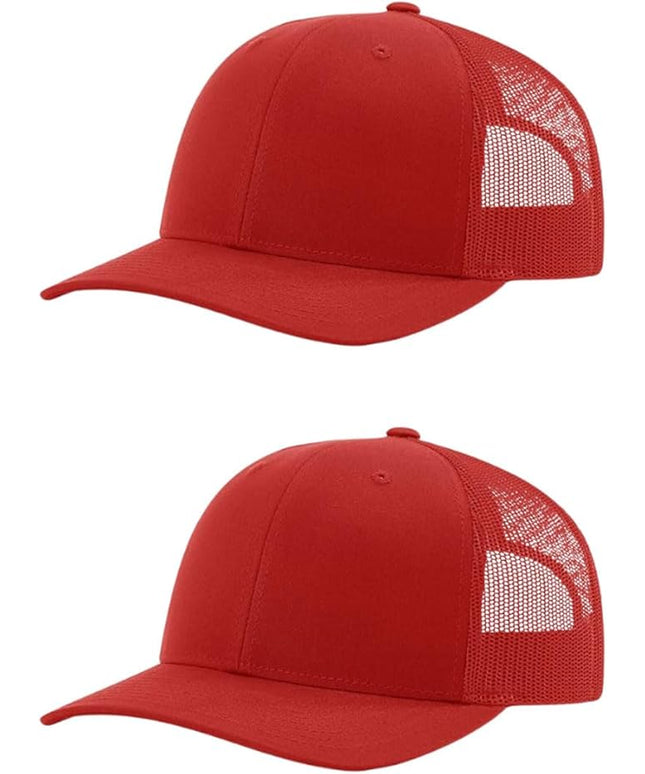 Richardson 112 Classic Six-Panel Adjustable Snapback Trucker Cap | Bulk Packs Available