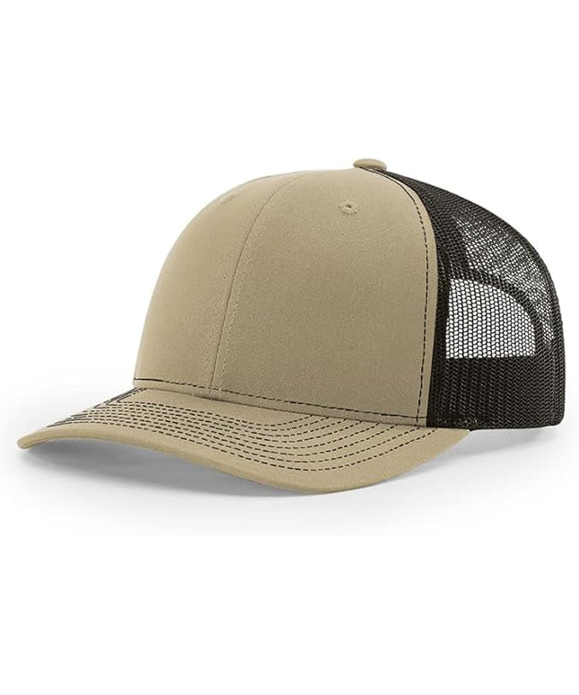 Richardson 112 Classic Six-Panel Adjustable Snapback Trucker Cap | Bulk Packs Available