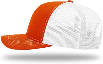 Richardson 112 Classic Six-Panel Adjustable Snapback Trucker Cap | Bulk Packs Available