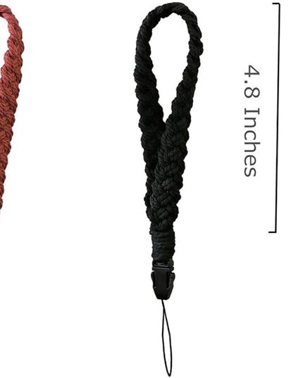 2 PCS Universal Cell Phone Wrist Strap, Handmade Phone Case Wrist Lanyard, Phone Charms Strap for Women Girls(3)