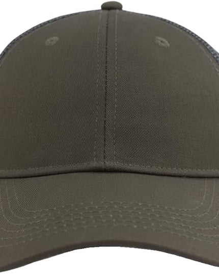 TSSGBL Classic Mesh Trucker Hat, Small & OSFM & XXL Options, Men Women Basic Adjustable Snapback Plain Blank Baseball Cap