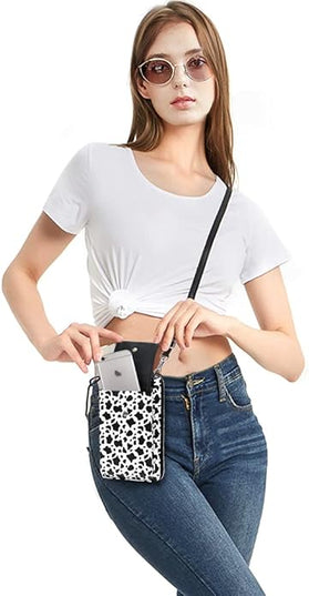 KUKOO Small Crossbody Bag Cell Phone Purse Wallet with Credit Card Slots for Women