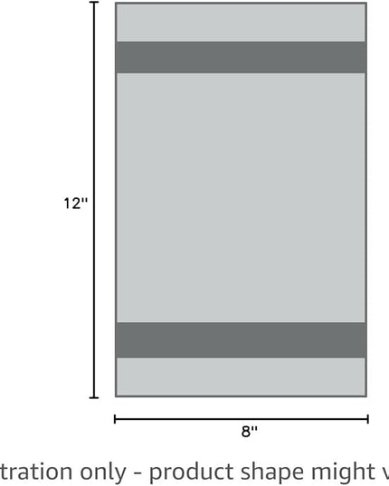 AIDEA Car Wash Mitt Microfiber-2Pack, Scratch-Free& Lint-Free, Premium Chenille Microfiber Wash Mitt-Grey Extra Large Size (8''X12'')
