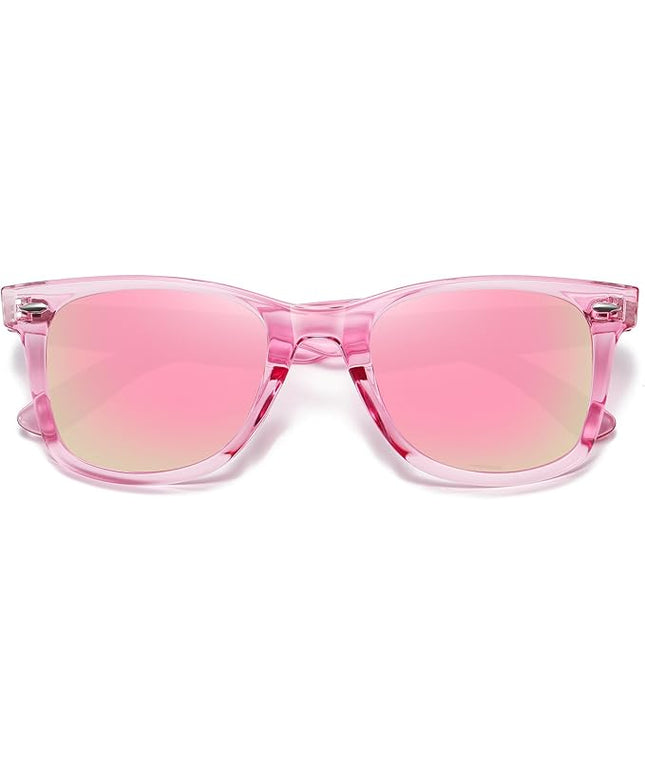 MEETSUN Polarized Sunglasses for Women Men Classic Retro Square Frame Driving Sun Glasses UV Protection