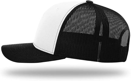 Richardson 112 Classic Six-Panel Adjustable Snapback Trucker Cap | Bulk Packs Available