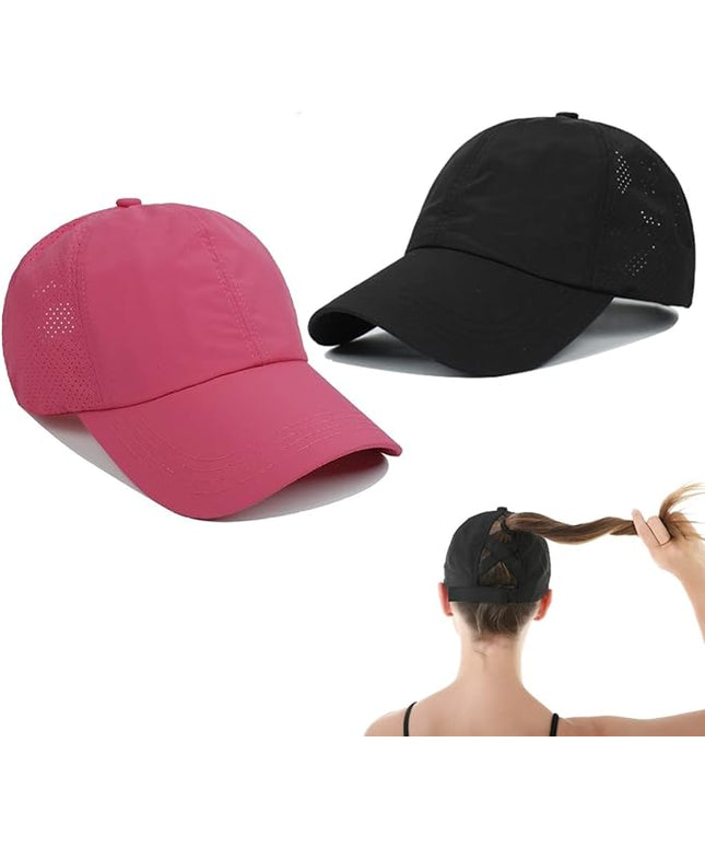 VOASTEK Running Hats for Men Baseball Cap Outdoor Essentials Runner Hat Jogging Cap Tennis Golf Workout Hats