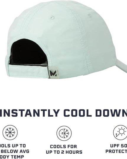 MISSION Cooling UPF Performance Hat - Unisex One Size Cap for Workouts, Golf & Running - Sweat & Water Activated Technology