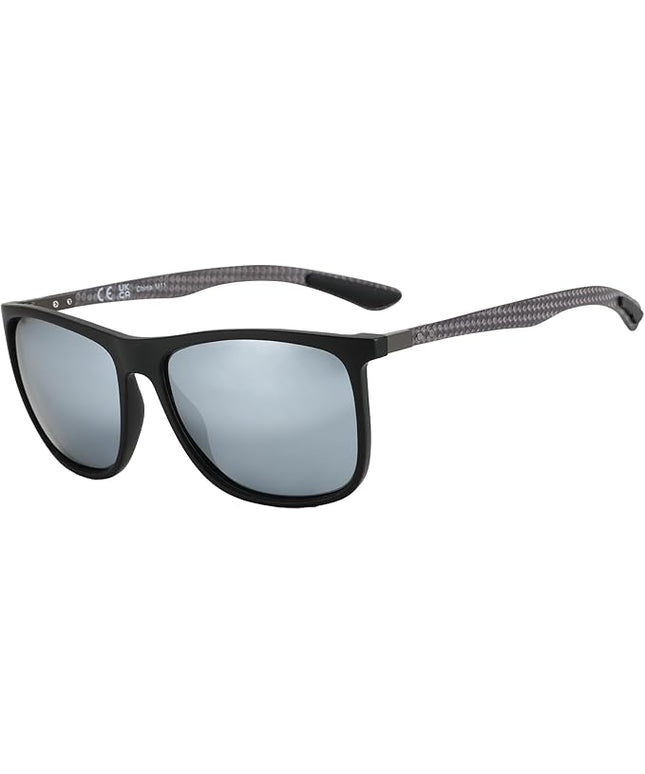 ZENOTTIC Square Polarized Sunglasses for Men Ultralight Carbon Fiber Sun Glasses Driving Fishing Golf Sports UV400 Protection