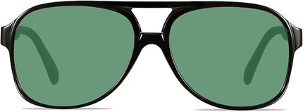 YDAOWKN Retro Aviator Sunglasses for Women Mens Large Frame Classic Vintage 70s Sun Glasses Aviators