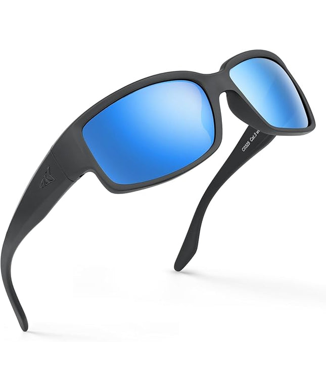 KastKing Skidaway Polarized Sport Sunglasses for Men and Women,Ideal for Driving Fishing Cycling and Running,UV Protection