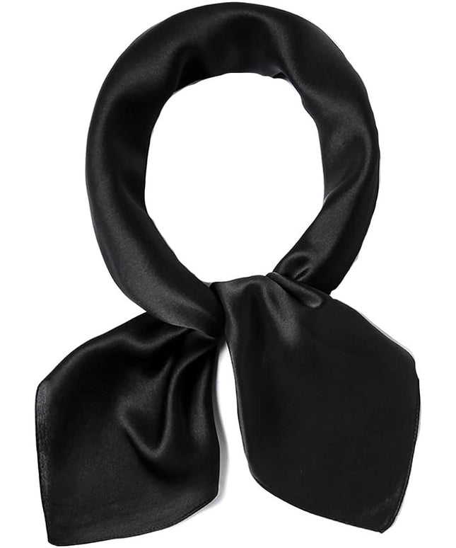 ANDANTINO 100% Mulberry Silk Scarf -21” Lightweight Square Neckerchief – Breathable Digital Printed Scarves with Gift Packed
