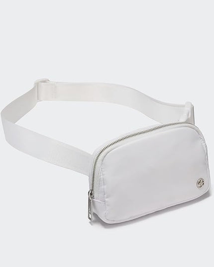 Pander Everywhere Belt Bag for Women, Fashion Waist Packs, Crossbody Bags, Everywhere Belt Bag with Adjustable Strap (Pure White).